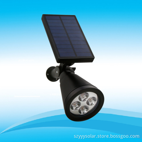 1 Year Warranty 250LM 4Led Garden Solar